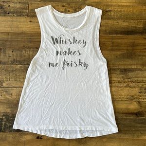Whiskey Muscle Tank